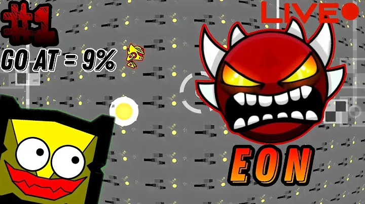 Стрим по Geometry Dash |Req:OFF| 55+ минутный Экстрим Демон EON | Часть (1) | Geometry Dash (6)