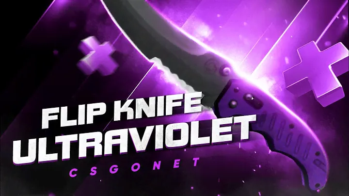 Обзор Flip Knife | Ultraviolet (Складной нож | Ультрафиолет) | CS:GO